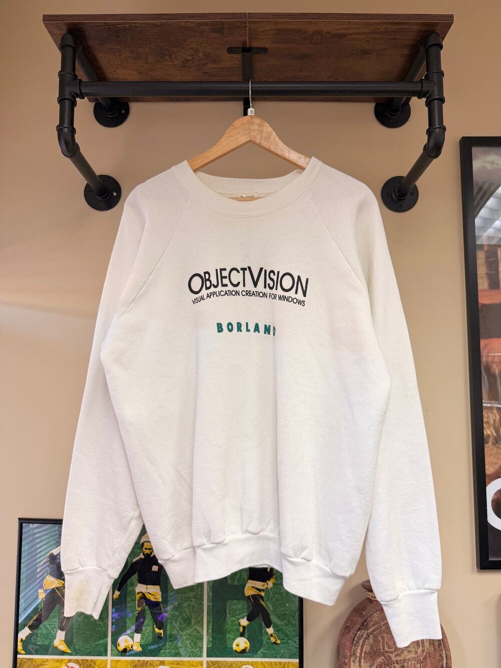 90s Objectvision Borland Vintage Windows Programming Software Crewneck Microsoft